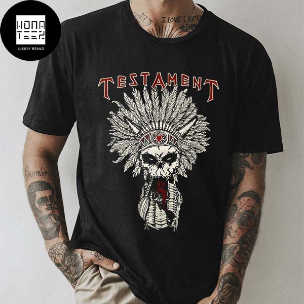 Testament Native Blood Skull Fan Gifts Classic T-Shirt