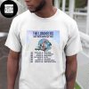 The Lumineers 2023 South American Tour Two Sides Fan Gifts Classic T-Shirt