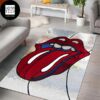 The Rolling Stones Pastel Logo Luxury Rug