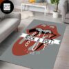 The Rolling Stones Red And Blue Logo Luxury Rug
