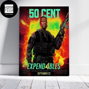 50 Cent Expend4bles September 22 Fan Gifts Home Decor Poster Canvas