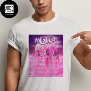Aqua Barbie World Tour United States 2023 Pink Fan Gifts Classic T-Shirt