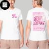 BlackPink 7th Anniversary 2023 08 08 Cute Pink With Member Signatures Fan Gifts Classic T-Shirt