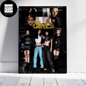 BlackPink The Girls Release on August 23rd 2023 Black Fan Gifts Home Decor Poster Canvas