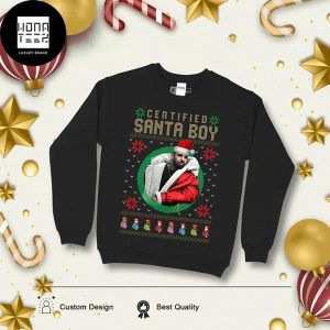 Drake Certified Stanta Boy With Stata Clothes 2023 Ugly Christmas Sweater