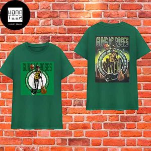 Guns N Roses Fenway Park Boston MA 21st August 2023 UFO Two Sides Green Fan Gifts Classic T-Shirt