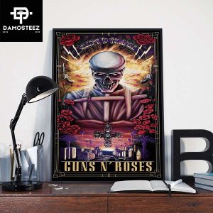 Guns N Roses First Album Welcome To The Jungle Fan Gifts Home Decor Poster Canvas