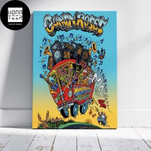 Guns N Roses First Show Of The North America Tour Moncton August 5 2023 Fan Gifts Home Decor Poster Canvas