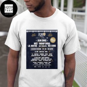 Hip Hop 50 Live Yankee Stadium New On The Day It Began In The Bronx Where It All Started Friday August 11th Fan Gifts Classic T-Shirt