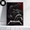 Metallica Arlington TX ATT Stadium August 20 2023 M72 World Tour Fan Gifts Two Nights Home Decor Poster Canvas