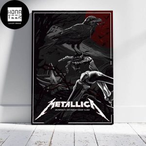 Metallica Arlington TX ATT Stadium August 20 2023 M72 World Tour Day 1 Fan Gifts Home Decor Poster Canvas