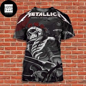 Metallica Arlington TX ATT Stadium August 20 2023 M72 World Tour Fan Gifts All Over Print Shirt