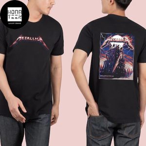 Metallica North American Tour 2023 East Rutherford Garden Court Level 3 Dream Live Dark Red Two Sides Classic T-Shirt