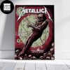 Metallica Stade Olympique Montreal Quebec August 13th 2023 Egyptian Mummy Skull Dark Red Black Home Decor Poster Canvas