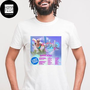 Pink Summer Carnival 2024 Timeline With Tones And I Fan Gifts Classic T-Shirt