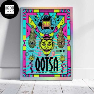 Queens Of The Stone Age Forest Hill Stadium August 12 Queens NY Fan Gifts Home Decor Poster Canvas