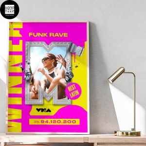 Anitta Winning The VMAs For Best Latin With Funk Rave Fan Gifts Home Decor Poster Canvas