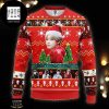 BTS Band Jin With Santa Hat Xmas Gifts 2023 Ugly Christmas Sweater