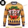 Black Pink Chibi With Bow Tie 2023 Ugly Christmas Sweater