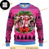 Black Pink Lisa With Christmas Tree 2023 Ugly Christmas Sweater Xmas Gifts
