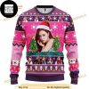Black Pink Purple Music Band Bow Tie 2023 Ugly Christmas Sweater