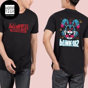 Blink-182 Antwerp Belgium September 08 2023 Sport Paleis Diamond And Bunny Two Sides Fan Gifts Classic T-Shirt