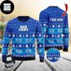 Bud Light Logo With Bear Wearing Sweater Drinking Bud Light Cute 2023 Ugly Christmas Sweater
