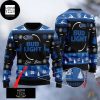 Bud Light Makes Me High For Beer Lovers Snowflakes And Pine Tree 2023 Ugly Christmas Sweater