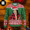 Cardi B All I Want For Christmas Is Sh Money Meme 2023 Ugly Christmas Sweater