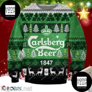 Carlsberg Beer 1847 Xmas Gifts 2023 Ugly Christmas Sweater