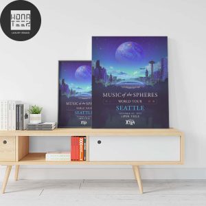 Coldplay Seattle Music Of The Spheres World Tour September 20 2023 Lumen Field Fan Gifts Home Decor Poster Canvas
