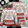 Elvis Presley Dancing With Music Notes Xmas Gifts 2023 Ugly Christmas Sweater