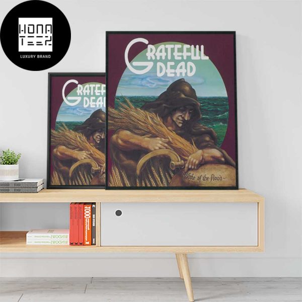 Grateful Dead Wake Of The Flood 50th Anniversary Fan Gifts Home Decor Poster Canvas