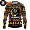 Grateful Dead X Nhl Calgary Flames 2023 Ugly Christmas Sweater