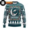 Grateful Dead X Philadelphia Phillies 2023 Ugly Christmas Sweater