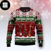 Frog Dance And Play Guitar Feliz Navidad 2023 Ugly Christmas Sweater