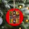 Guns N Roses Candy Cane Happy Holiday 2023 Christmas Ornament