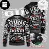 Guns N Roses Skull Logo Members 2023 Ugly Christmas Sweater