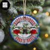 Guns N Roses Signature Logo Xmas Gifts 2023 Christmas Ornament