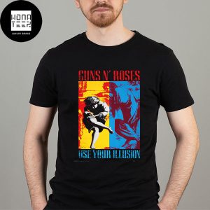 Guns N Roses Use Your Illusion Hapyy Anniversary 1991 2023 Two Versions Fan Gifts Classic T-Shirt