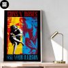 Guns N Roses Use Your Illusion I Hapyy Anniversary 1991 2023 Yellow And Red Fan Gifts Home Decor Poster Canvas