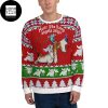 BTS Band Blue Colorful 2023 Ugly Christmas Sweater