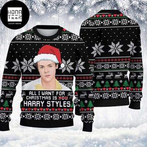 Harry Styles All I Want For Christmas Is Harry Styles 2023 Ugly Christmas Sweater