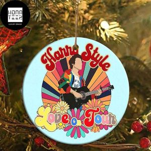 Harry Styles Gifts Love On Tour 2023 Christmas Ornament