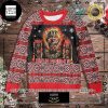 Iron Maiden Skull Red Eyes 2023 Ugly Christmas Sweater