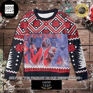 Iron Maiden With Skull Member 2023 Ugly Christmas Sweater