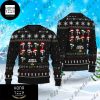 Kiss Band With Logo Band And Santa Hat 2023 Ugly Christmas Sweater