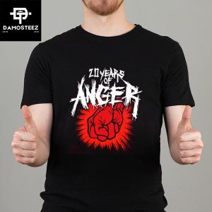 Metallica 20 Years Of Anger Signature Fan Gifts Classic T-Shirt