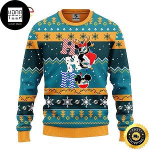 Mickey Mouse Hohoho Cute Xmas Gifts 2023 Ugly Christmas Sweater