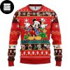 Mickey Mouse With Bauble Patterns 2023 Ugly Christmas Sweater